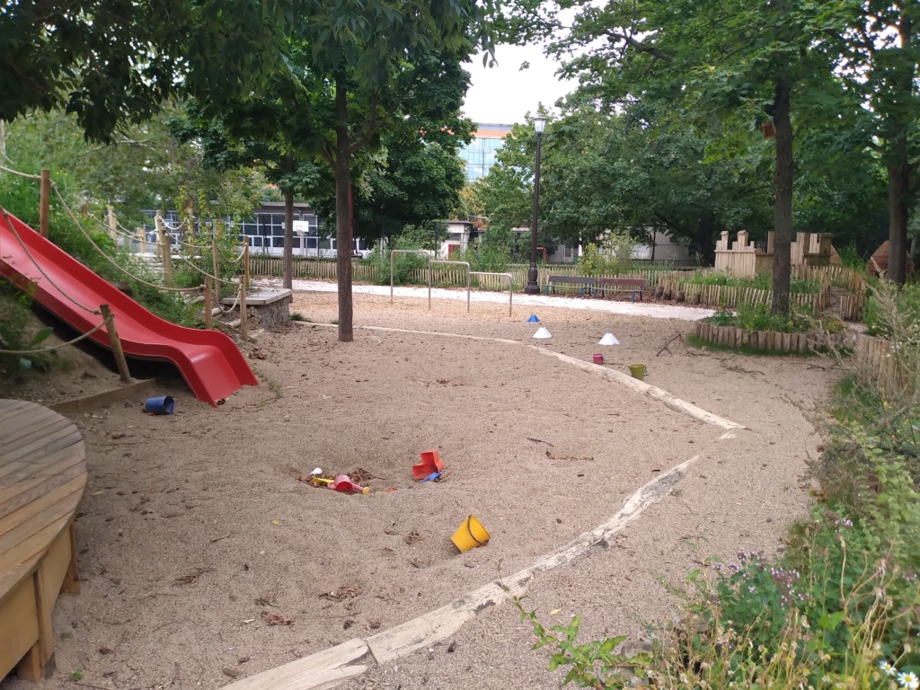 Zone de sable en élémentaire