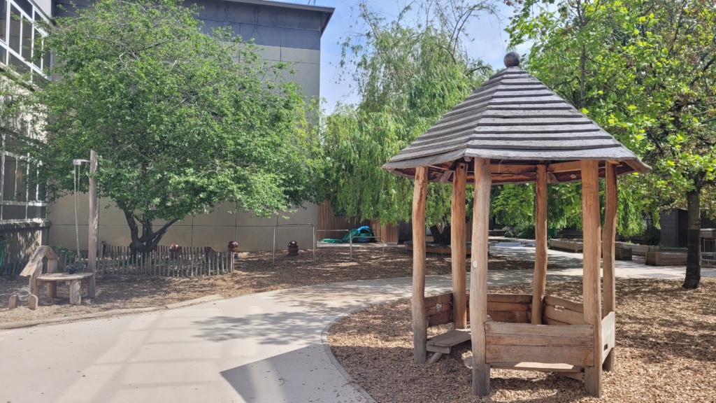 Le kiosque en maternelle