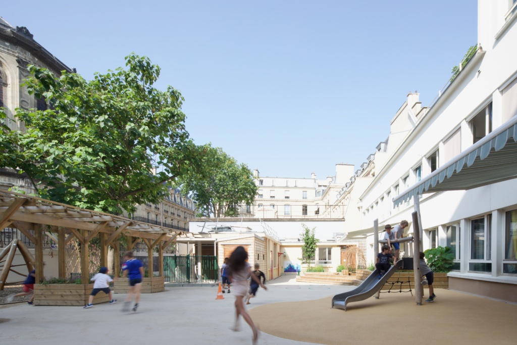 Espace au dessus du réfectoire