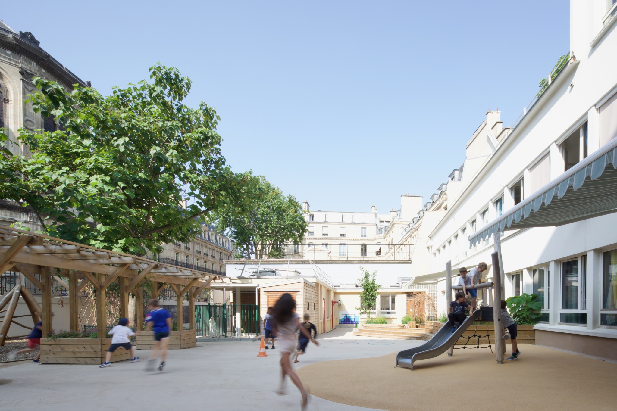 Espace au dessus du réfectoire