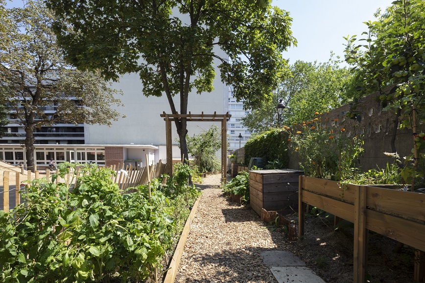 Jardin pédagogique de l'école Jeanne d'Arc
