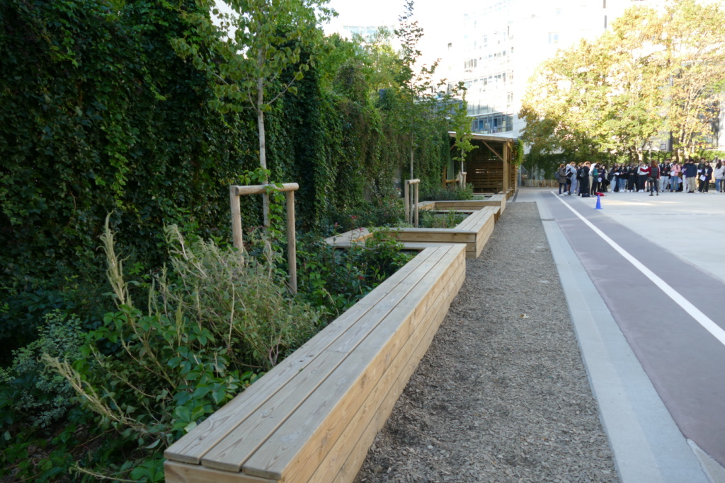 Bancs sur mesure réalisés en bois massif