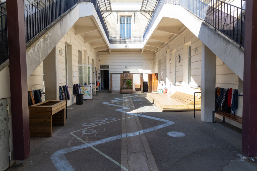 Cour calme