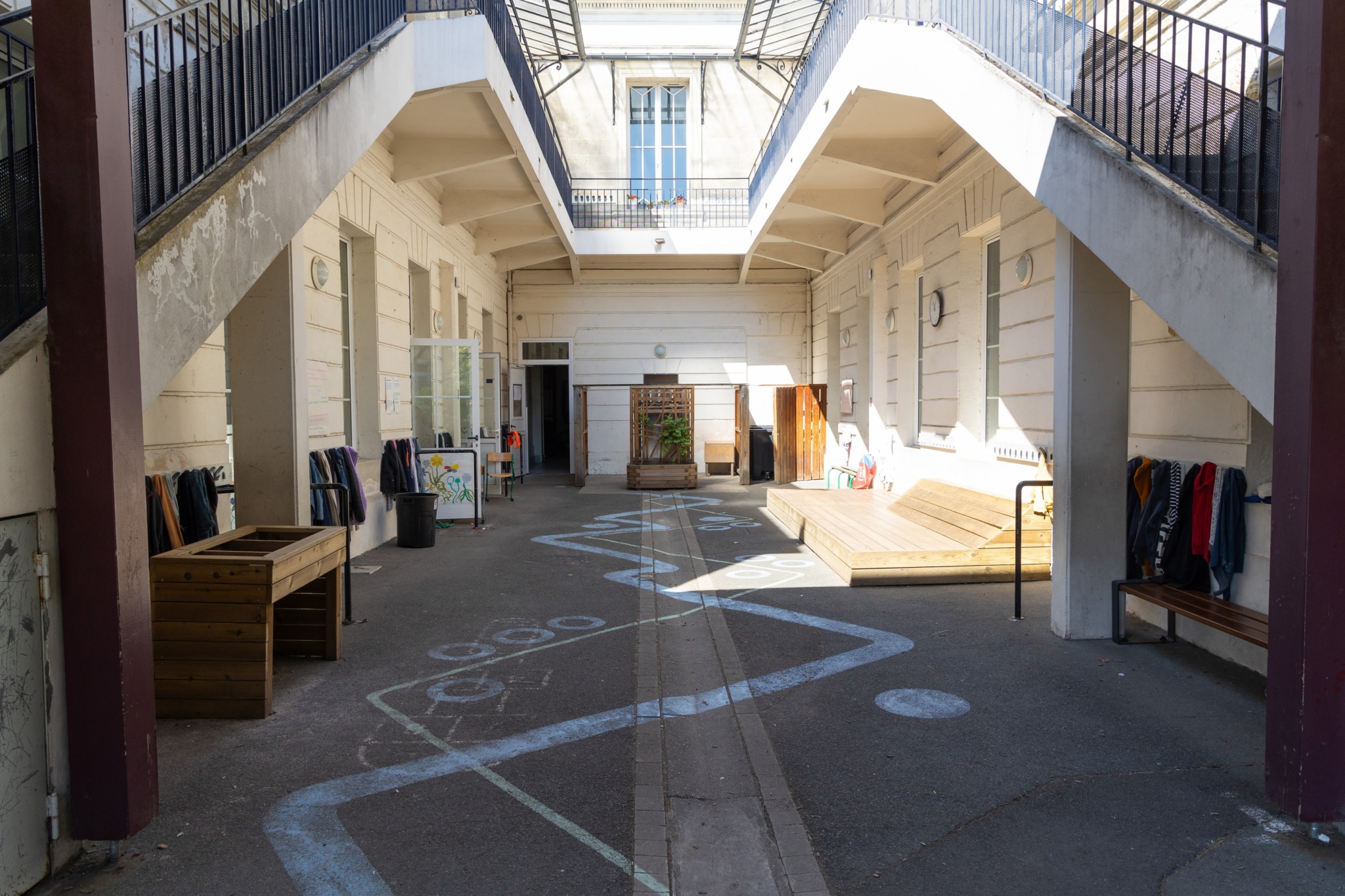 Cour calme