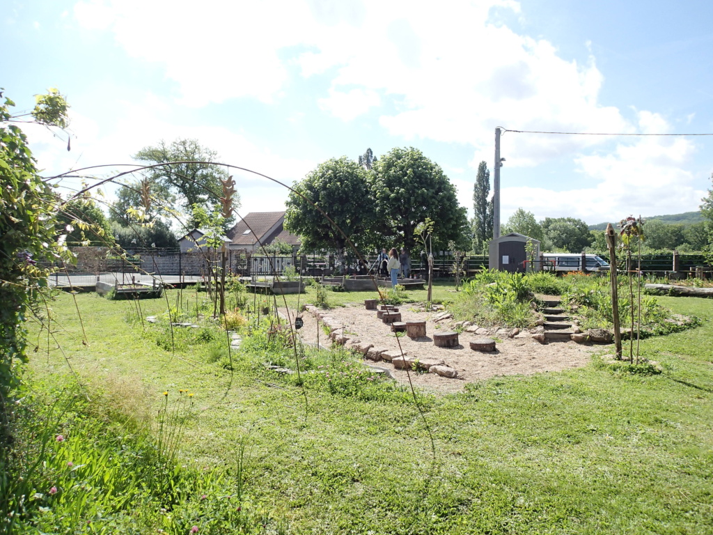 Vue générale du jardin