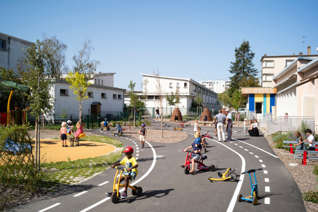 Cour de la maternelle Jules Ferry