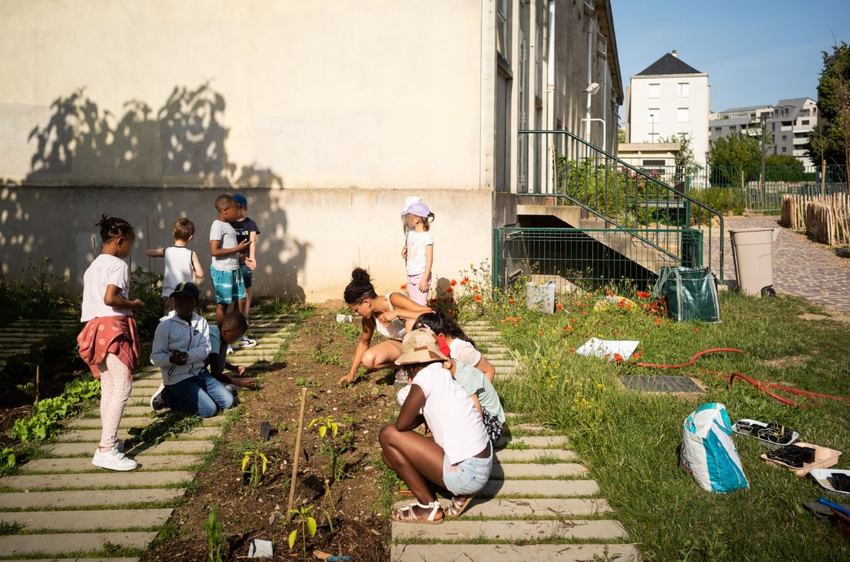 Le potager pédagogique