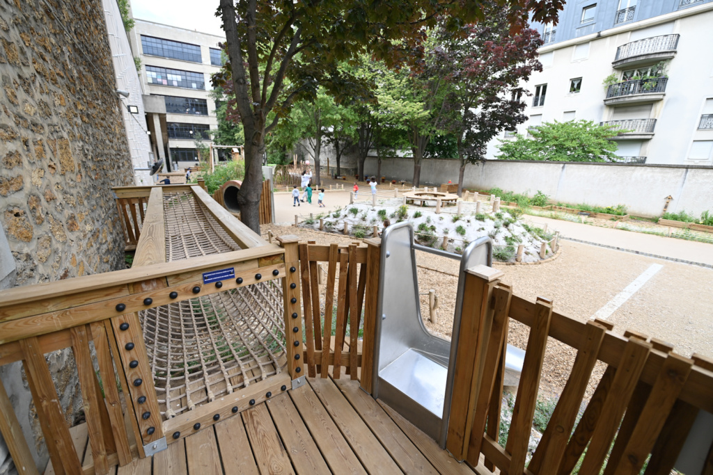 Structure de jeux en bois