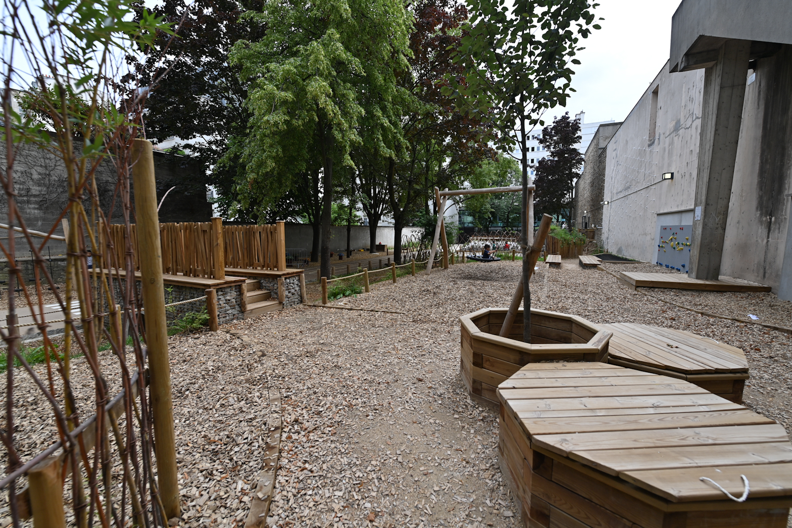 Jardinière table de sable
