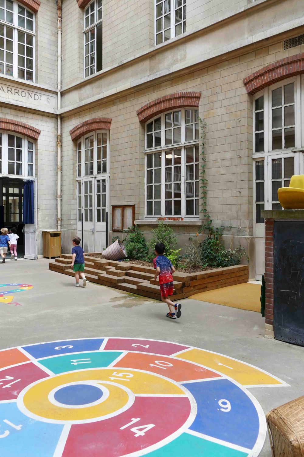 La cour d'honneur