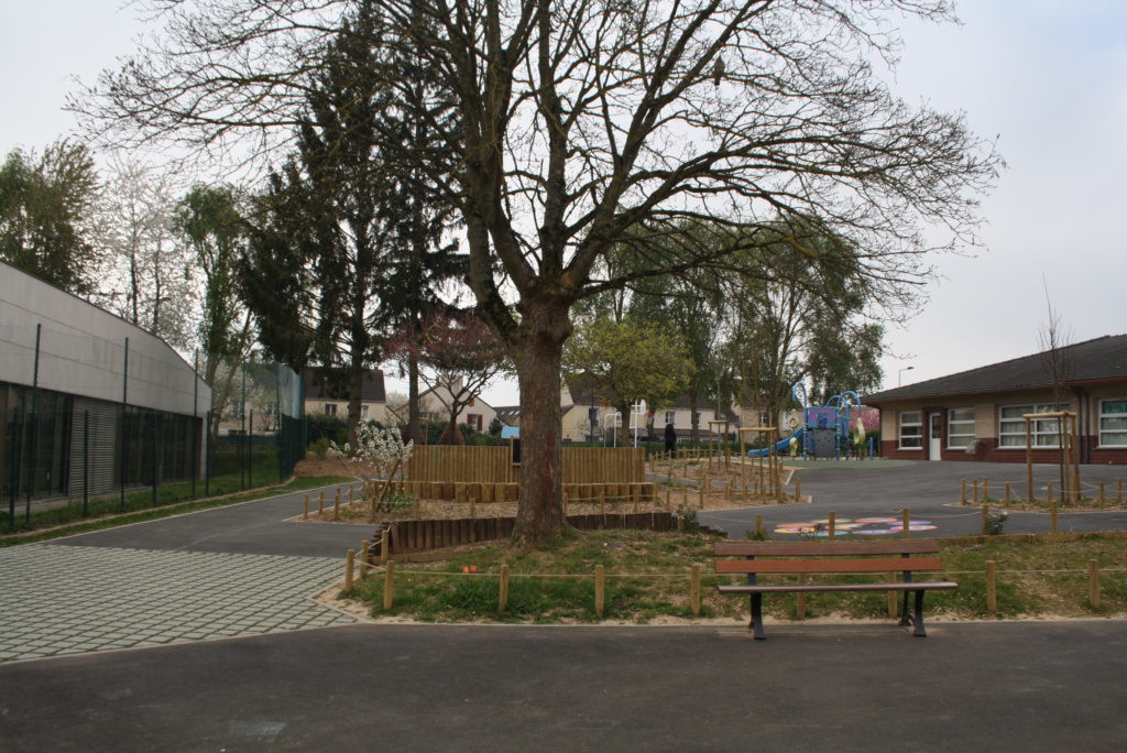 Assise et pavé enherbé