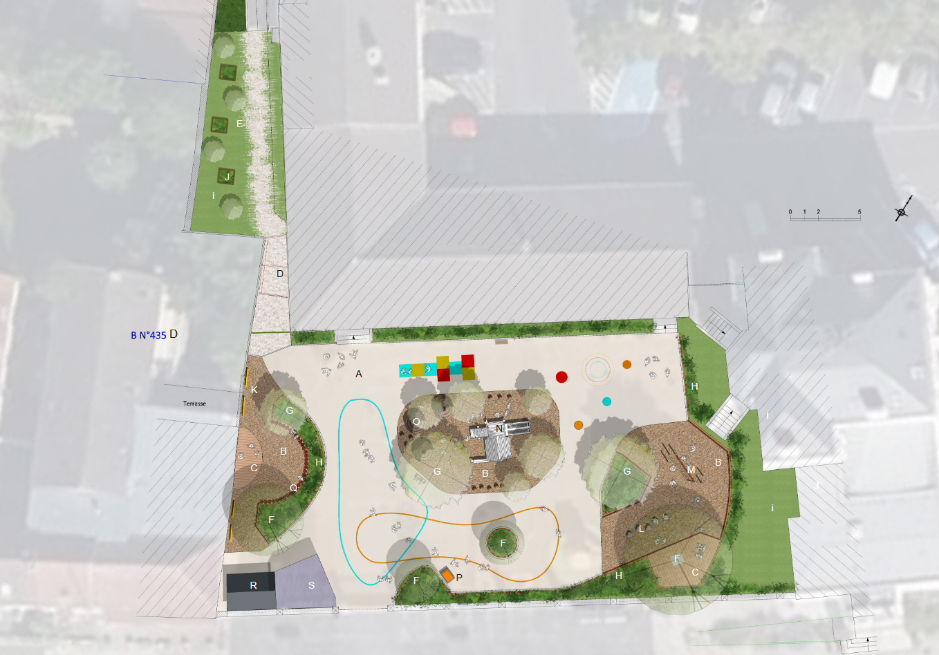 Plan AVP de la nouvelle cour