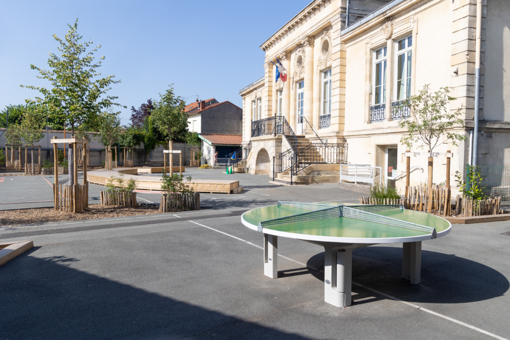 Table de ping-pong circulaire