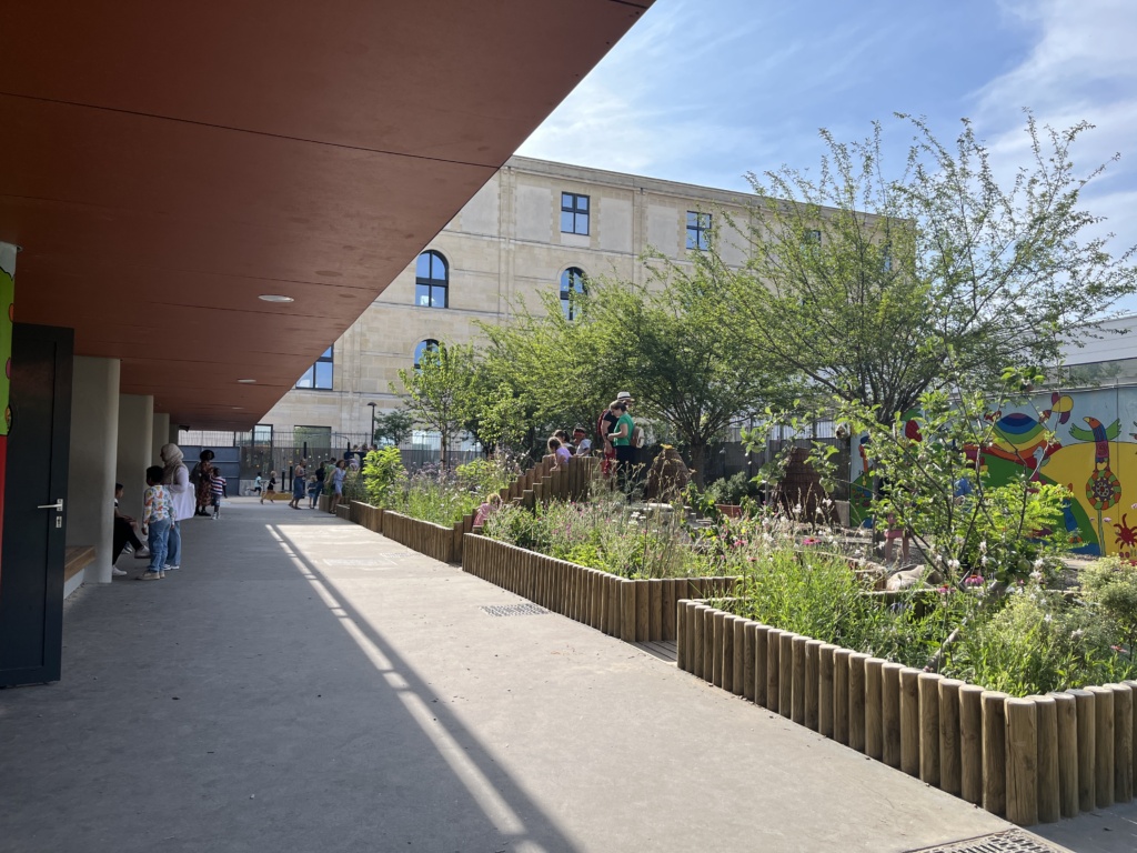 Les massifs plantés