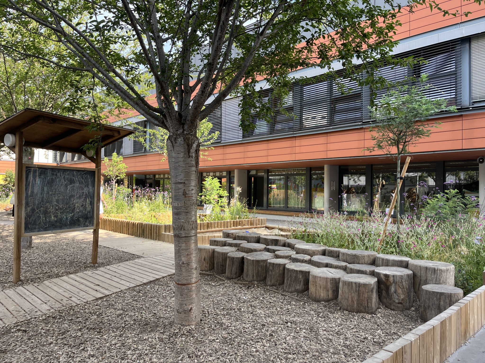 L'espace de classe dehors