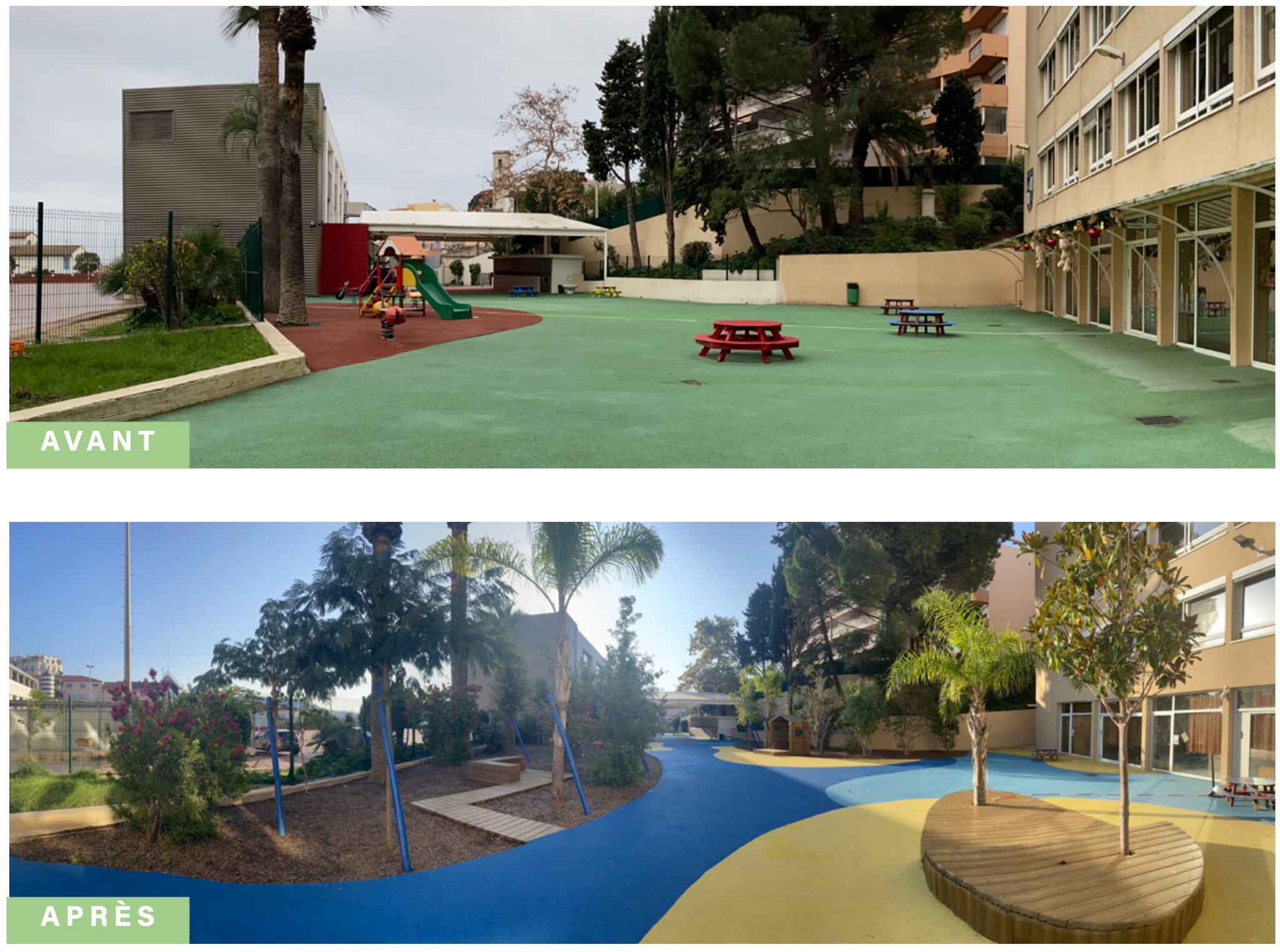 Avant / après Maternelle